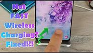 Galaxy S10/S10E/S10 Plus: How to Fast Wireless Charge (Troubleshooting Tips)