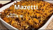 MeMe's Recipes | Mazetti