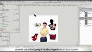 How to combine several images into one document using Gimp