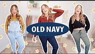 OLD NAVY try-on: plus sizes, straight sizes, and MEN'S!