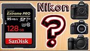 Best Memory Card for Nikon Cameras – Choosing the Best SD Card for Video on Nikon Cameras