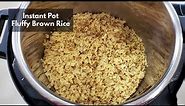 Instant Pot Perfect Fluffy Brown Rice | Pressure Cooker Rice | Amy Learns to Cook