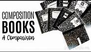 How To Choose A Composition Notebook | A Comparison
