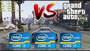 Intel Core i3 vs i5 vs i7 | GTA V / 5 - Gaming Performance
