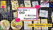 UNBELIEVABLY EASY JUNK JOURNAL PAPER CLIPS! Part One! The Paper Outpost! :)
