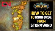 WoW Classic - How to get to Ironforge from Stormwind - Portal location