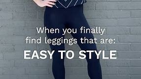 The most comfortable high-waisted leggings + styling ideas | Sustainable Women's Clothing | Miik Inc