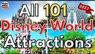 Walt Disney World ATTRACTION GUIDE - Every Ride in All Four Parks - 2023 - Orlando, Florida