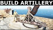 Fallout 4 - Build And Assign Artillery At The Castle - "Old Guns" Quest