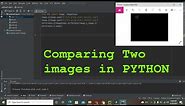 how to compare two images in python | find difference between two images in python/pycharm
