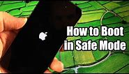 How to Boot in Safe Mode - iPhone, iPod, iPad