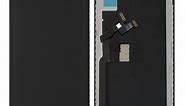 LCD with Touch Screen for Apple iPhone X - Grey (display glass combo folder)