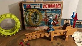 🤖👽🛸🚀 Zeroid Action Set Ideal Toys Zeroids Robots Zerak Action Figure 1969🚀Classic Space Toy Robot 🤖👽