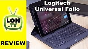 Logitech Universal Folio Review : Keyboard Case for iPad , Android, and Windows Tablets - 920-008334