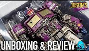Optimus Prime Shattered Glass Threezero DLX Transformers Bumblebee Unboxing & Review
