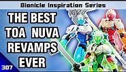 THE BEST TOA NUVA MOCS EVER - Bionicle Inspiration Series - Toa Mata & Nuva Revamps (Ep 307)