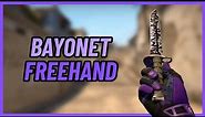 ★ Bayonet Freehand | CSGO Knife Showcase