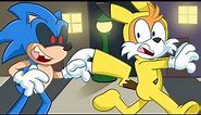Sonic Found TAILS on HALLOWEEN