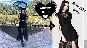 TOP GOTHIC BRAND?! KILLSTAR TRY ON HAUL - GOTHIC ALTERNATIVE VAMPIRE CLOTHING AND HOMEWARE - Ahiru