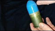 New Militaria Purchase! Inert (safe/legal) 40mm Grenade Launcher Training Grenade for H&K GMG