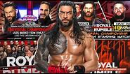 Every Official Roman Reigns Royal Rumble Match Card (2017-2023)