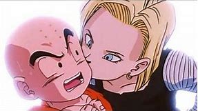 Krillin and Android 18 Love Story | Krillin Destroys Android 18