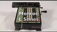 Monroe L series adding machine Review / HowTo