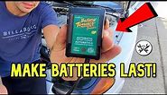 How to use a Battery Tender Keep your battery healthy! Trickle charger