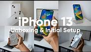iPhone 13 - Unboxing & Initial Setup (2023)