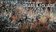 My Favorite Way to Paint GRASS & FOLIAGE