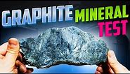 Graphite mineral test ، Useful for you | gold stone channel