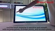 21.5 Inch 10 Points True Flat Touch Open Frame Touch Monitor Desktop or Wall Mountable Multi Point Touch 1920x1080