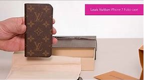 Louis Vuitton iPhone Folio Case