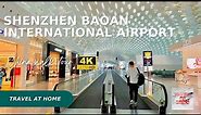 [4KHDR]china 4k walk 2022 | Travel at home Walk in Shenzhen Baoan International airport