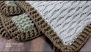 Ribbed Blanket Edging Crochet Pattern