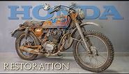 Restoration Abandoned Honda Motorcycle - Full Video