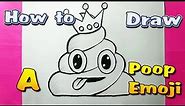How to Draw Poop Emoji