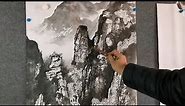 Beautiful landscapes in Chinese watercolor painting - Artist Wan Shanhong