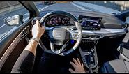 NEW Seat Ibiza FR 2022 [1.0 TSI 110HP] |0-100| POV Test Drive #954 Joe Black