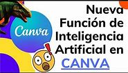 Crear Imágenes con Inteligencia Artificial en CANVA