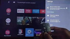 How to pair TCL android TV Bluetooth Remote Controller within 30 seconds