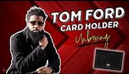 Tom Ford Leather Card Holder Unboxing