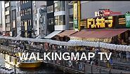 Nippombashi Station, Osaka Japan (From Namba Station/ Namba Walk)- WalkingMap TV /日本橋駅 /日本桥站 /닛폰바시 역