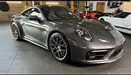 Porsche 992 Carrera 4S in Agate Grey detailed by BrCarDetailing
