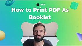 How to Print PDF As Booklet? (Step by Step)