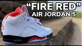 AIR JORDAN 5 FIRE RED REVIEW|ARE THEY ACTUALLY WORTH IT?