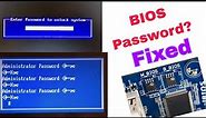 Solved Forgot Bios Locked password. Start Laptop without bios password if you forgot password