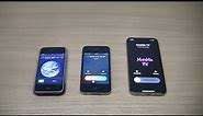 iPhone X VS iPhone 4S VS iPhone 2G Triple Incoming call