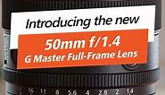 Introducing the new Sony 50mm F/ 1.4mm G Master Full Frame Lens. Preorder now and receive a bonus PolarPro Variable ND Filter valued at $379. Shop Now: rb.gy/p6x04n | digiDirect