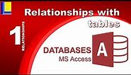 MS Access - Relationships Part 1: Relationships with tables